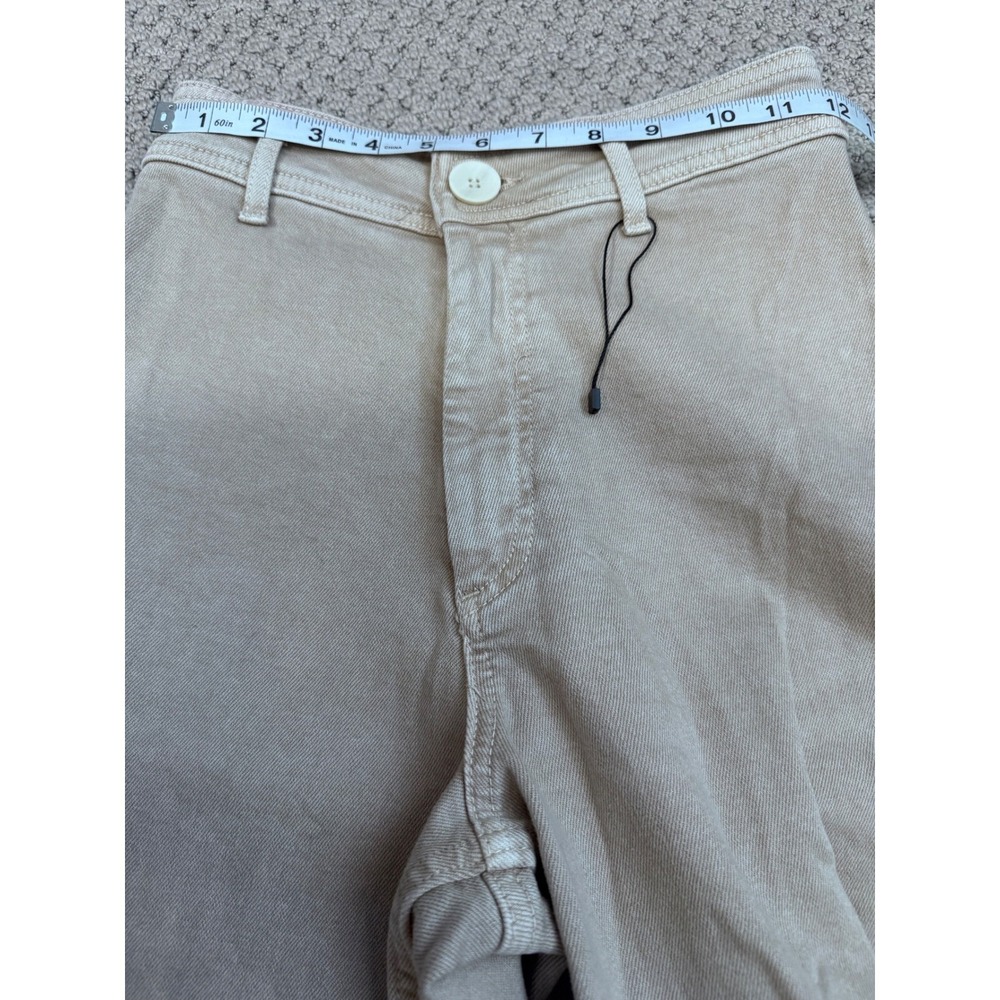 Zara The‎ Marine Straight Jeans Women's Size 2 Wide Leg - Picture 7 of 9